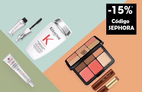 Descobre o Código da Sephora que te dá 15% de Desconto