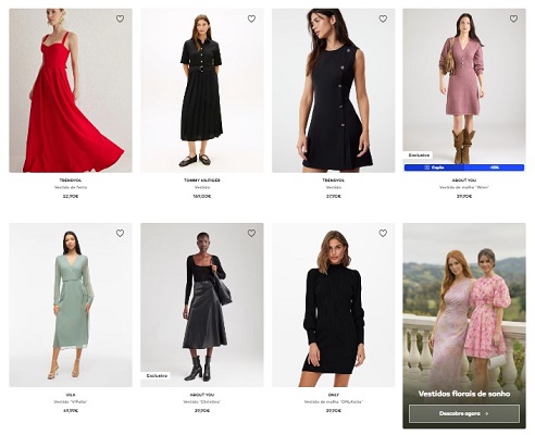 Melhor site para comprar vestidos de marca