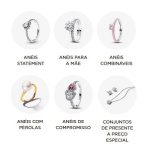 Anéis Pandora: Sofisticação para Todas as Ocasiões
