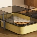 Caixa de areia XXL para gatos: mais conforto e menos sujidade