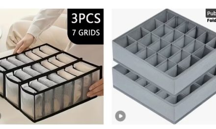 Organizador para meias e cuecas: A solução para gavetas impecáveis