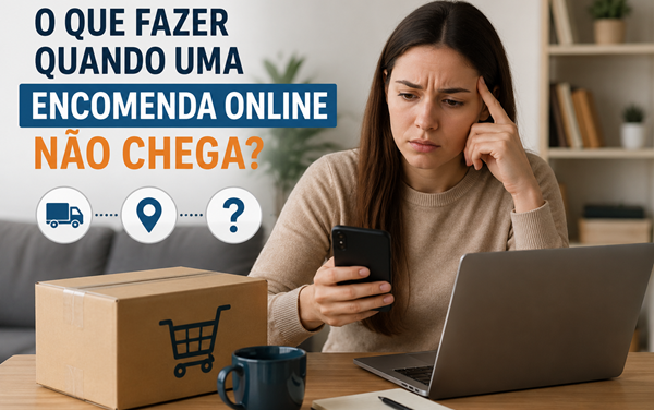 O que Fazer Quando uma Encomenda Online Não Chega?
