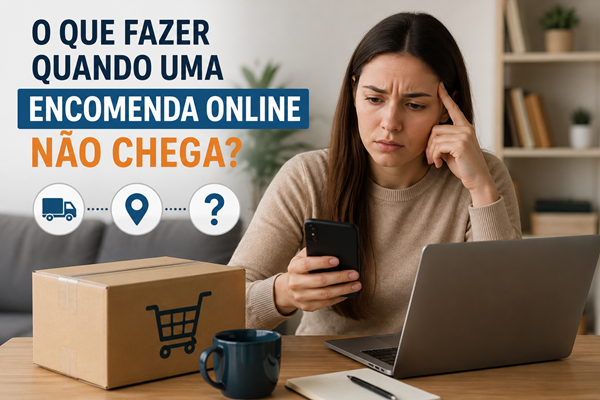 O que Fazer Quando uma Encomenda Online Não Chega?