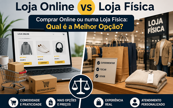 Comprar Online ou numa Loja Física: Qual é a Melhor Opção?